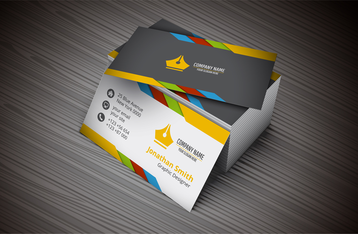 Business Card Example Blog - Creative Composition