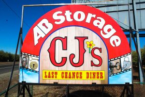 AB Self Storage Sign