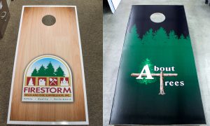 cornhole board print